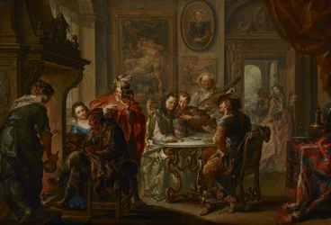 Die Freuden der Jahreszeiten: Winter, ca. 1730